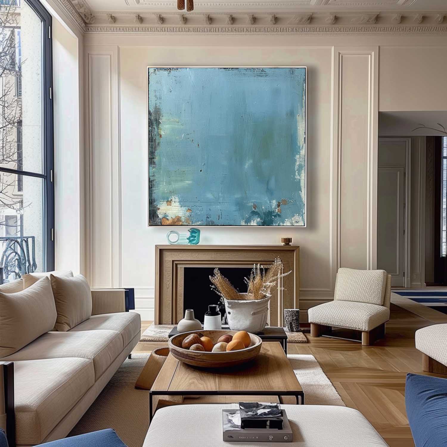 Abstract Expressionist Impasto Wall Art SR0039 - Viral Wall Art